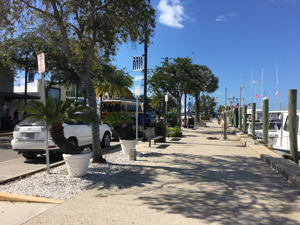 Dodecanese Boulevard is full of shops and eateries